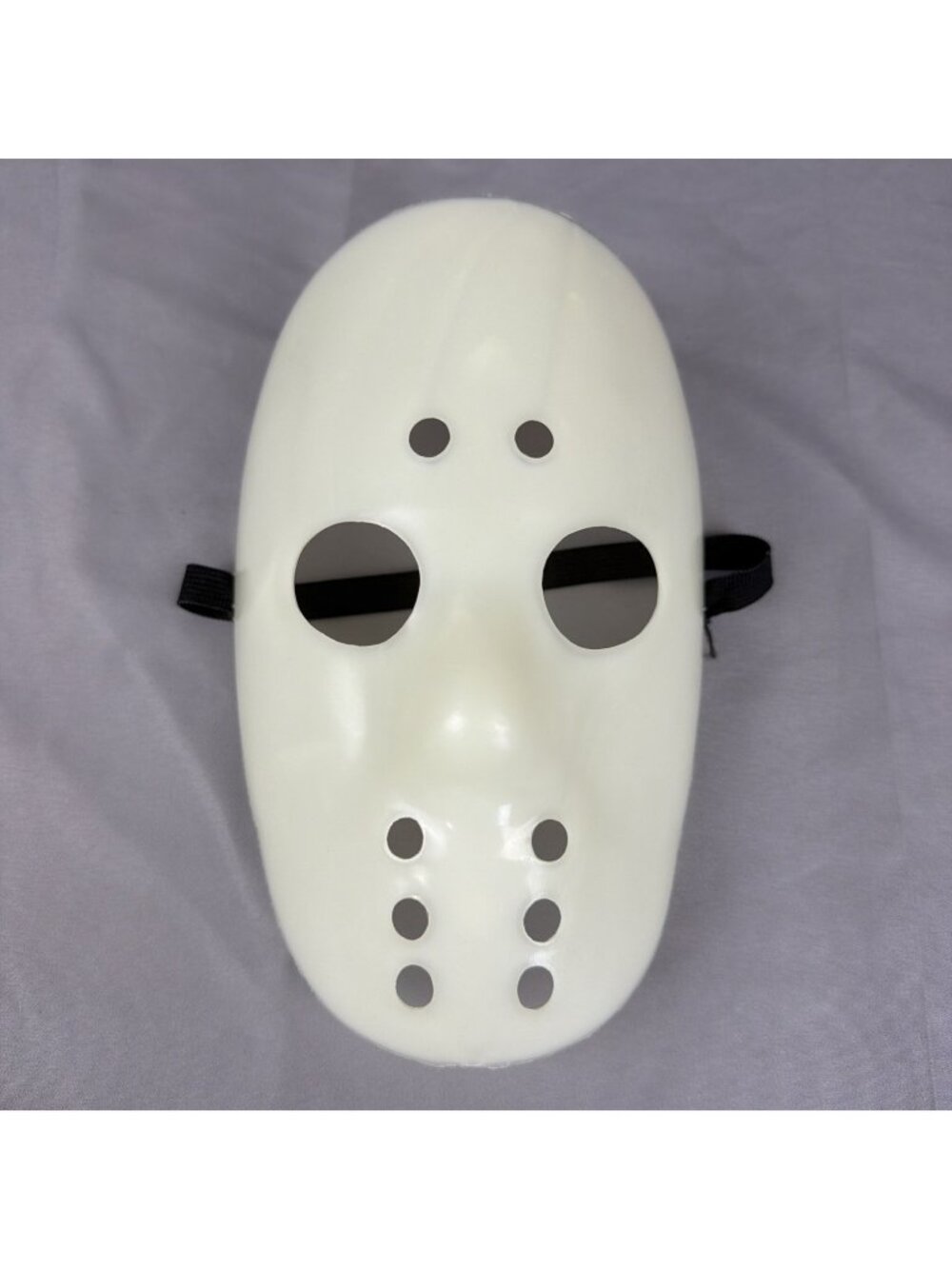 VTG Friday The 13th Glow in the Dark Mask Jason Voorhees Halloween Hockey Creepy